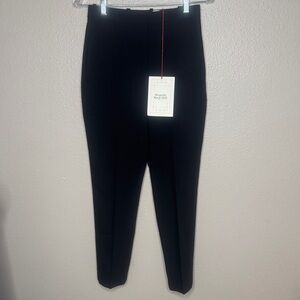 Alexander McQueen Black High waist Cropped Pants Women’s size 40
